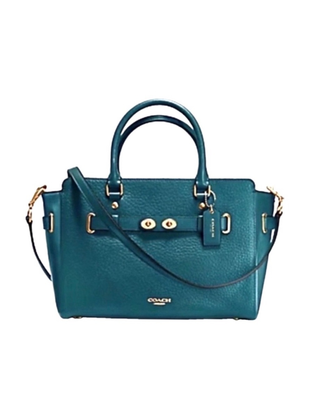 Coach BLAKE CARRYALL BUBBLE LEATHER COACH F35689 NEW